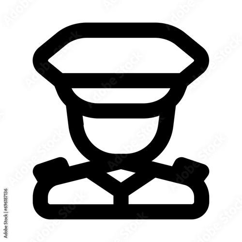 Lieutenant Line UI Icon