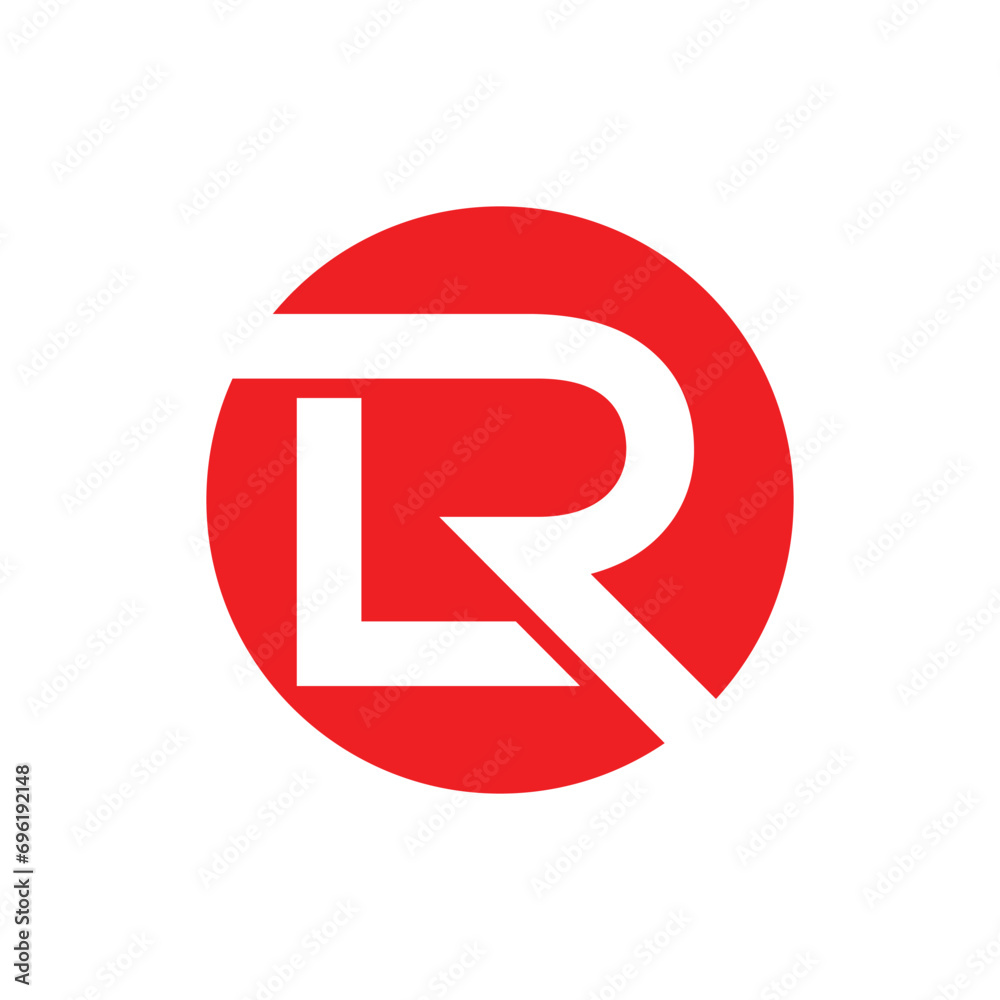 letter lr logo design letter lr logo design