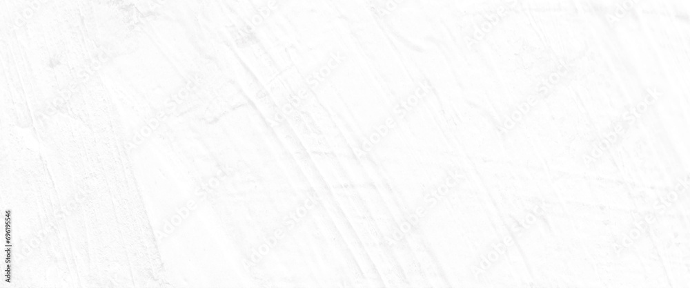 Vector white grunge plaster wall background, white stone smooth wall texture.
 - obrazy, fototapety, plakaty 