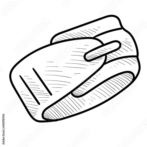 wristbands handdrawn illustration