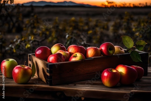 apples in a basket