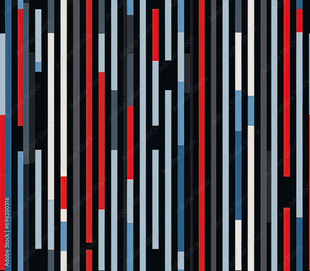 Barcode Scanlines Seamless Pattern Barcode Scanlines Seamless Pattern