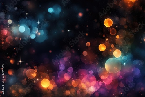 A glitter abstract background, horizontal composition
