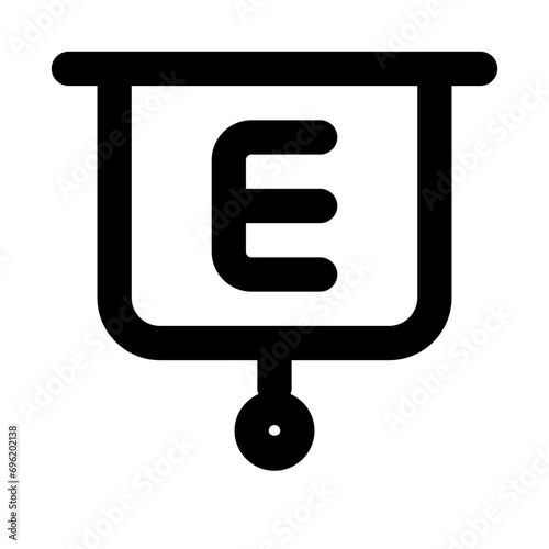 Eye Test Line UI Icon