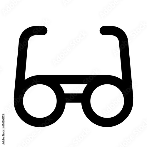 eyeglasses Line UI Icon