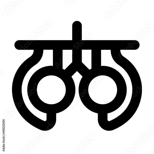 Testing Glasses Line UI Icon