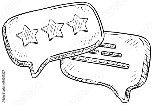 feedback handdrawn illustration