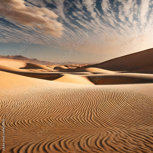 sand dunes in the desert