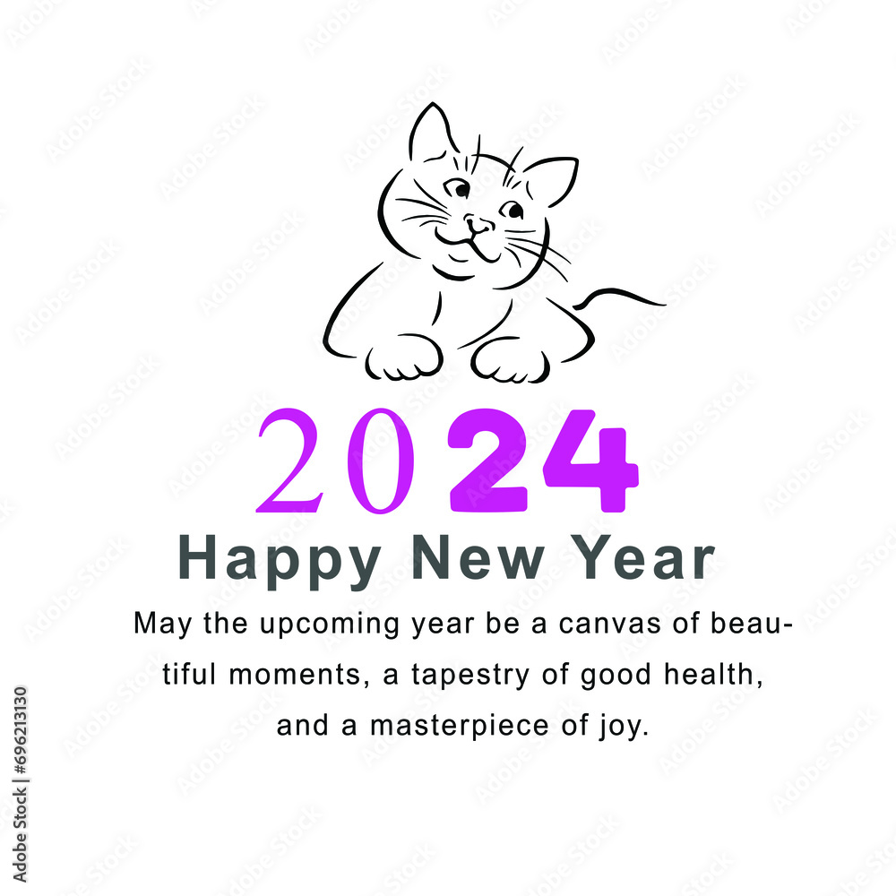 Purr-fect Beginnings: New Year Wishes 2024 Purr-fect Beginnings: New Year Wishes 2024