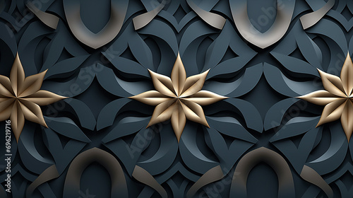 arabic pattern background. islamic ornament. simple elegant concept photo