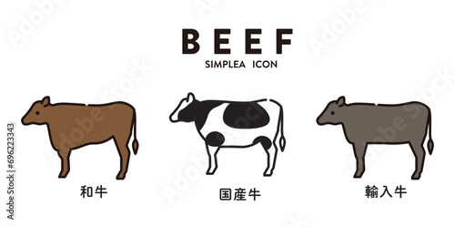 牛　牛肉　食材　バーベキュー　精肉