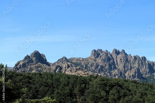 landscape in the mountains