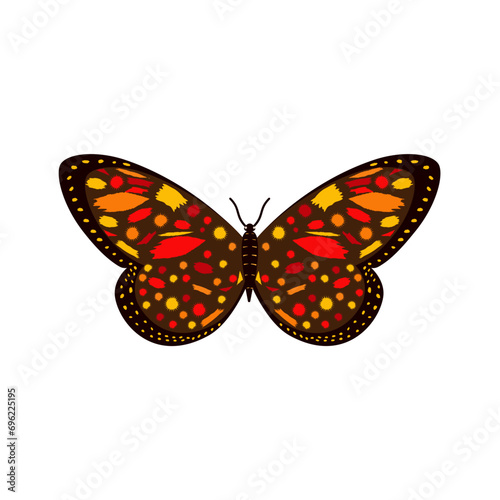 Color icon for Colorful butterfly © priyanka