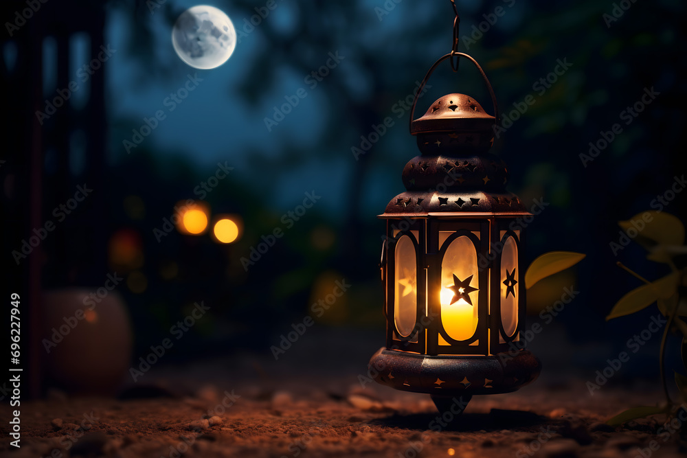 ramadan Kareem, Ramadan crescent moon, Eid Mubarak Islamic festival social media banner and Eid Mubarak Post Template, islam