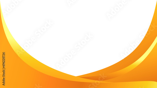 Abstract orange white background. Luxury background with orange decoration. Banner vector template design. photo