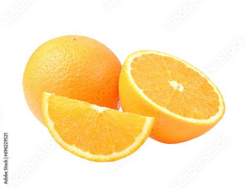 Orange fruit on transparent png