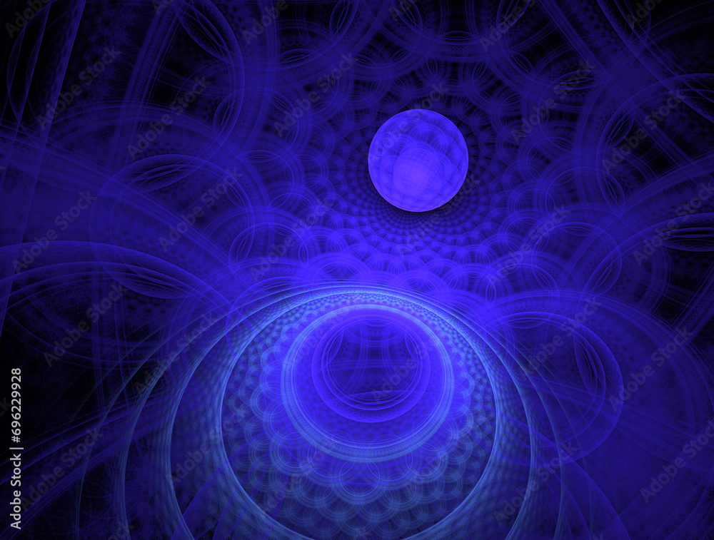 Obraz premium Imaginatory fractal abstract background Image