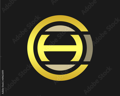 letter CHI logo company