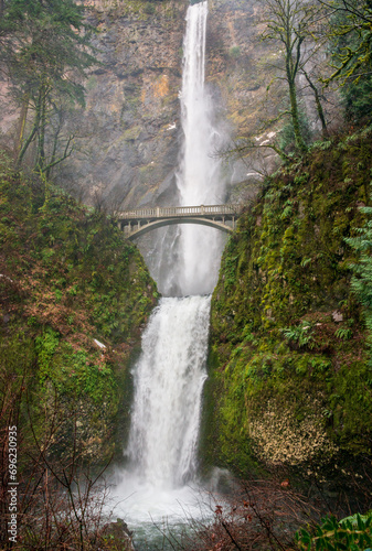 Multnomah Falls at Columbia River Gorge National Scenic Area