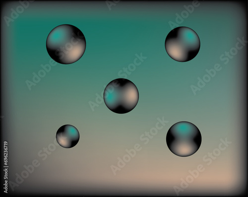 3d Render of a smooth and glossy textured round shape organic 3d ball.. Bright colors layered 3d design, glossy colorful plastic material, rainbow colored