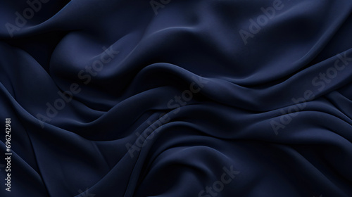 3D matte velvet solid color dark blue fabric sheets texture