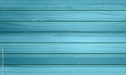 Vector blue wooden background.vintage board surface