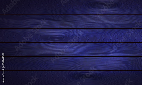 Vector blue wooden background.vintage board surface, wooden background