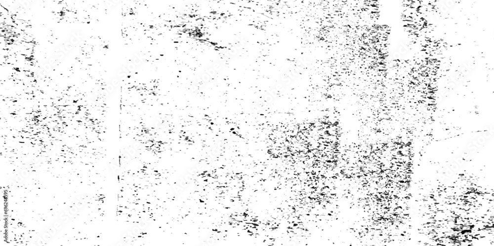 Splat background Grunge wall and black and white Dark noise granules Black grainy texture isolated on white background.