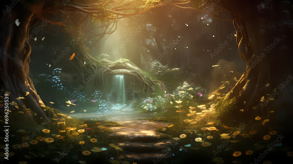 Whispering Woods of Enchantment: A Luminous Journey into Fairy-Tale Fantasy Whispering Woods of Enchantment: A Luminous Journey into Fairy-Tale Fantasy