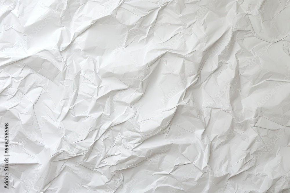 white crumpled paper background white crumpled paper background