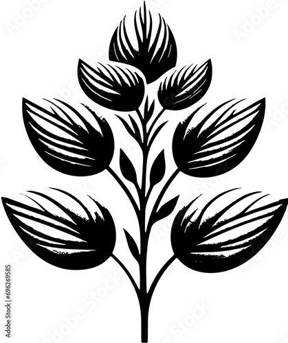 Elatinaceae plant icon 15