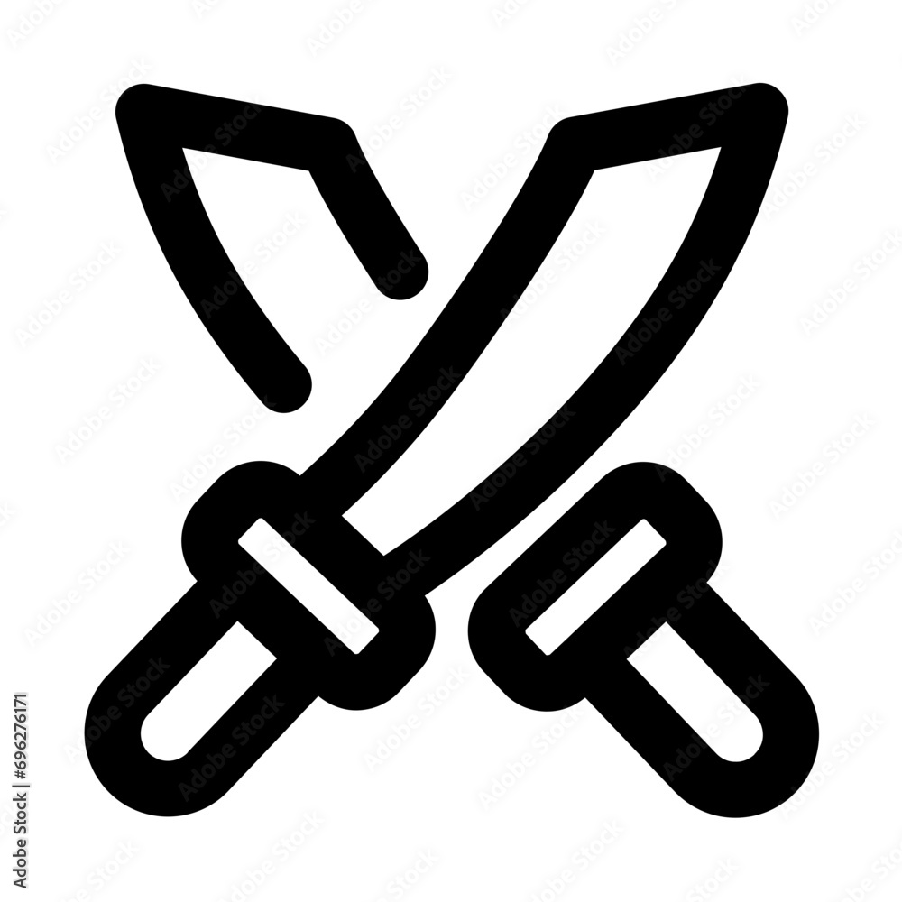 Sword Line UI Icon Sword Line UI Icon