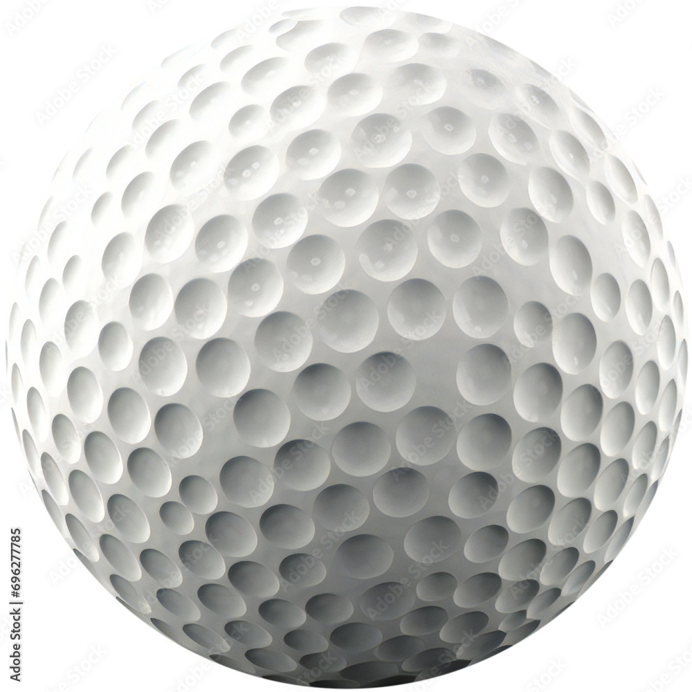 Golf ball isolated on transparent background Golf ball isolated on transparent background