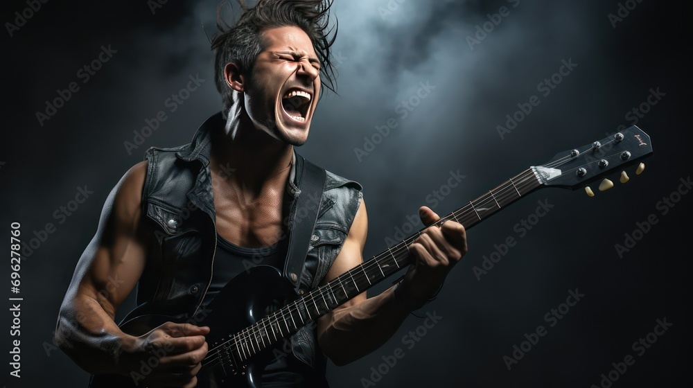 man with guitar man with guitar