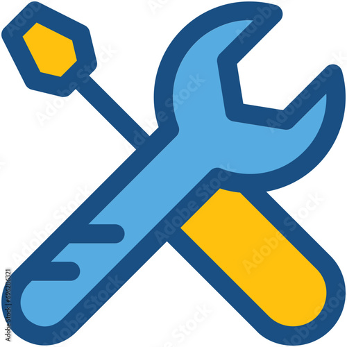 Settings Colored Vector Icon