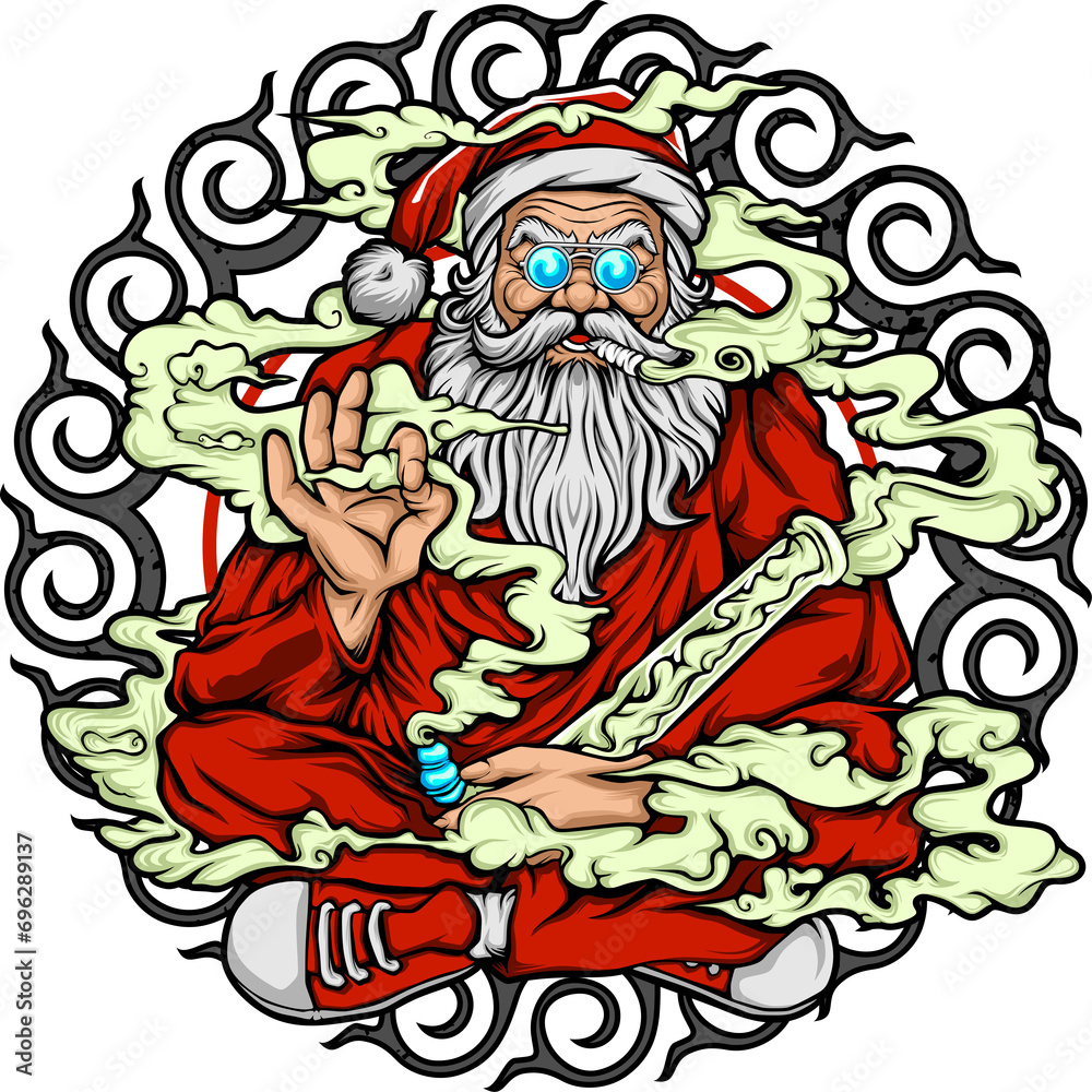 Santa claus illustration Santa claus illustration