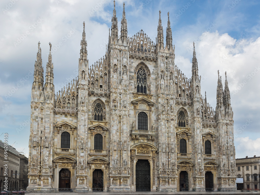 gothic cathedral in milan