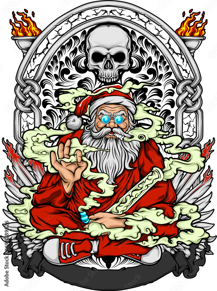 Santa claus illustration Santa claus illustration