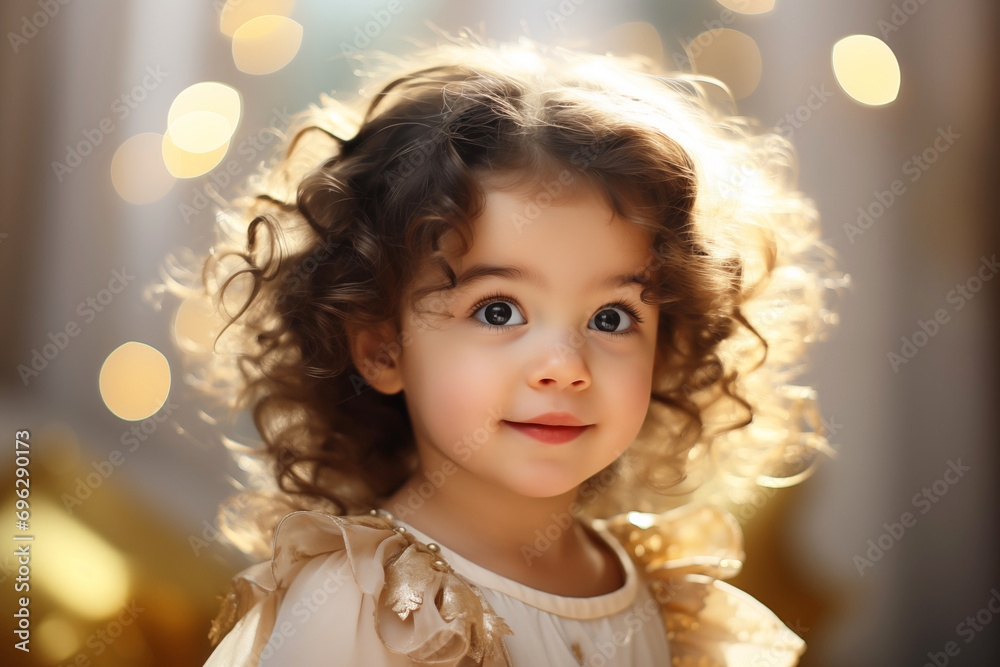 Sweet Toddler in a Kindergarten Setting Sweet Toddler in a Kindergarten Setting