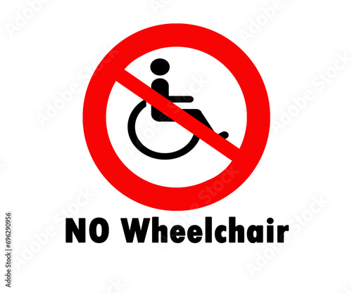 no wheelchair