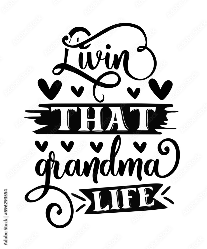 Grandma Svg Design,Grandma Bundle SVG Cut Files, Grandma Vector ...
