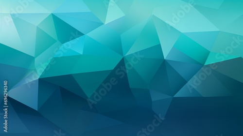 A panorama banner featuring a magenta abstract texture adorned with gradient triangular shapes, forming a geometric and metallic pattern for websites, business purposes, green - Generative AI