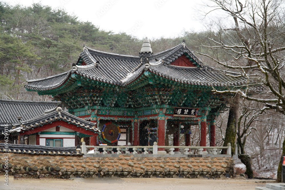 Magoksa Temple, a UNESCO cultural heritage site