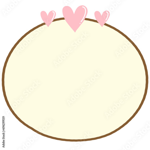 Cute Doodle Paper Sticky Note, Valentine's Day