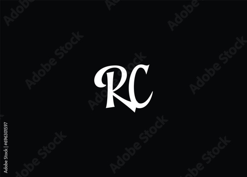 RC Initial Letter Icon Logo Design Vector Illustration  © abdul