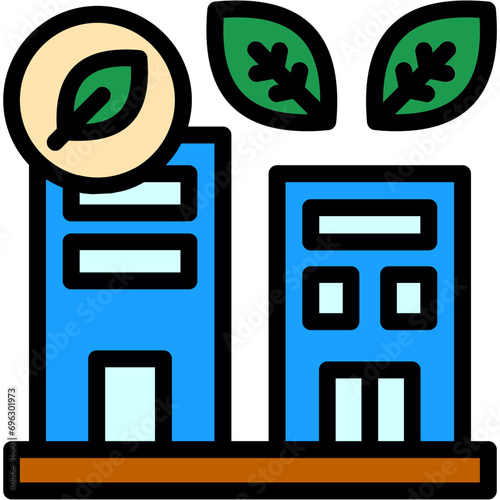 Green city Icon
