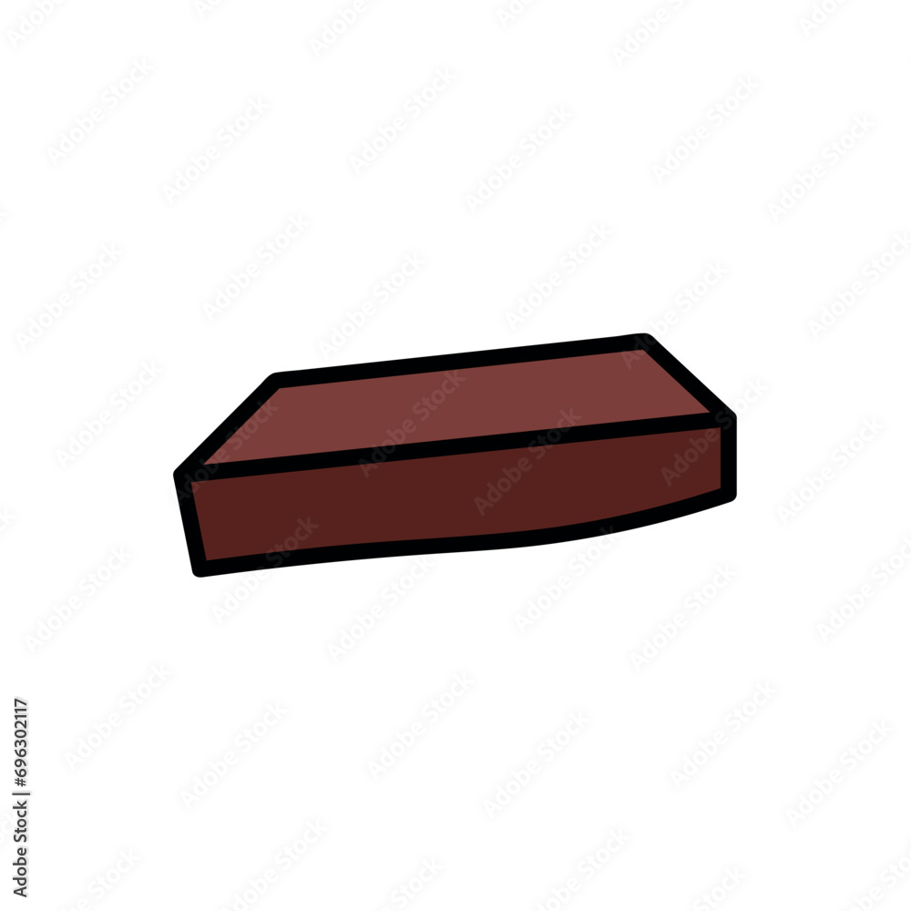 Chocolate of food colorful set. In this chocolate candy-themed illustration the intricate design adds depth to the allure of these delectable treats. Vector illustration.