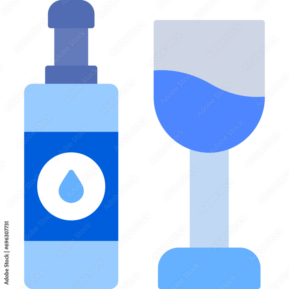 Broken Bottle Icon Broken Bottle Icon