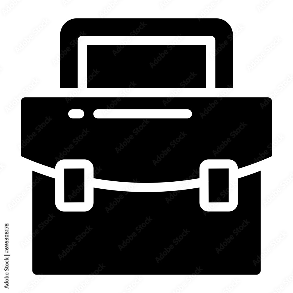 business bag icon glyph business bag icon glyph