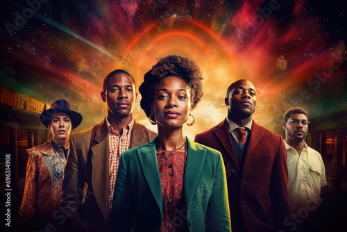 Generative AI image celebrating Black History Month